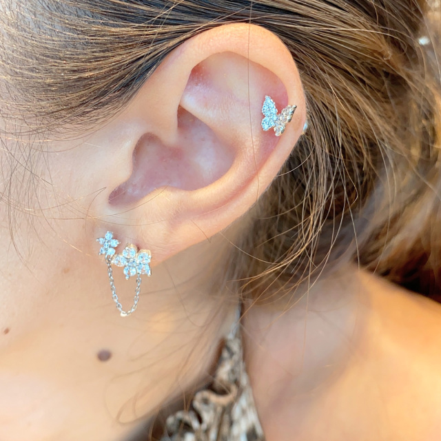 専用　ブルーバタフライ★軟骨ピアス 専用 ブルーバタフライ☆軟骨ピアス 1-04742.jpg