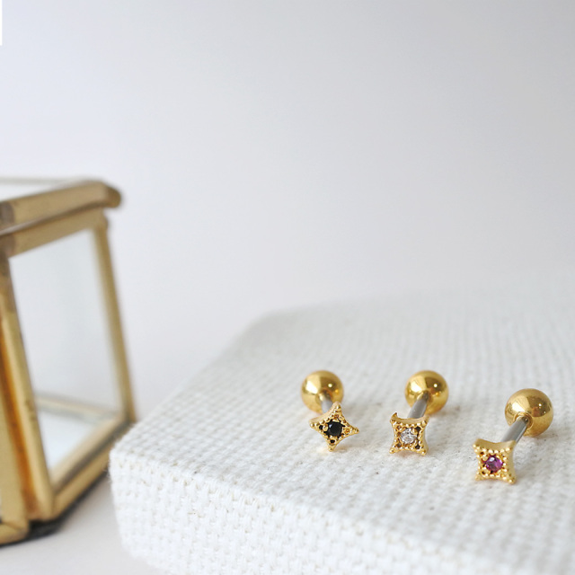 14G16G］コーディネートに使える！ちびちびサイズ♪キラりん縁取り