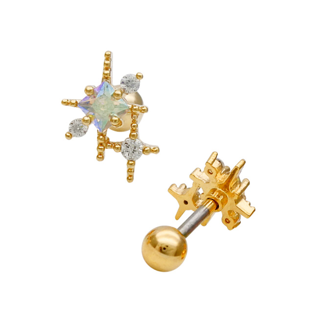 14G 16G ］うるうる♪キラキラ オーロラ ビジュー mix ジュエル