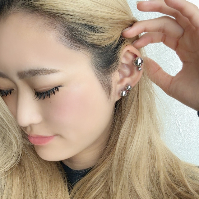 【最終値下げ】HYSFORM ピアス シルバー 最終値下げ】HYSFORM ピアス シルバー 最終値下げ】HYSFORM ピアス