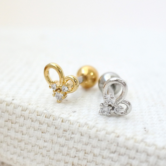 ❤︎ぴーさま専用❤︎ 14G 16G ］さりげないサイズ感ながらも繊細なキュービック