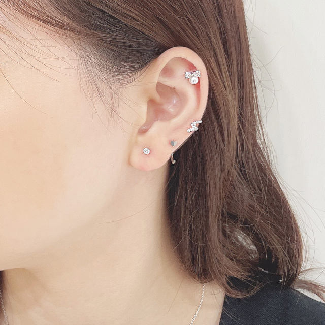 14G16G ］大人コーデに遊び心をプラス♪手書き風ちびジュエル