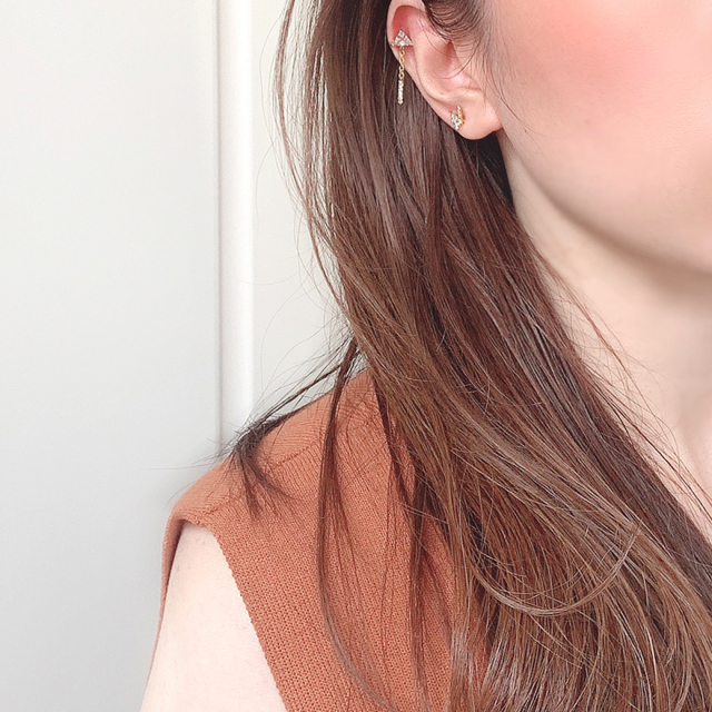 16G ］エッジの効いたTriangle でクール な女らしさ。キュービック