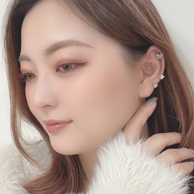 14G16G ］ツヤ感のあるシェルが大人かわいいを演出してくれる。ハート