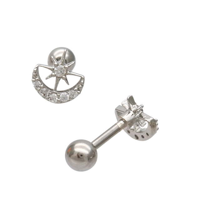 14G 16G ］ちび モチーフ MOON×スプラッシュスター 月 星 star 太陽