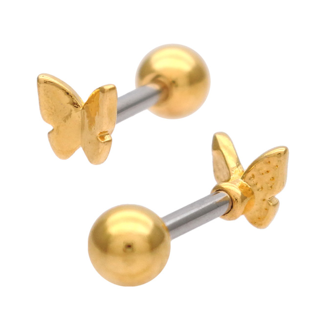 14G 16G ］ちょこんと可愛いちびバタフライ ♪つやつやと絶妙な