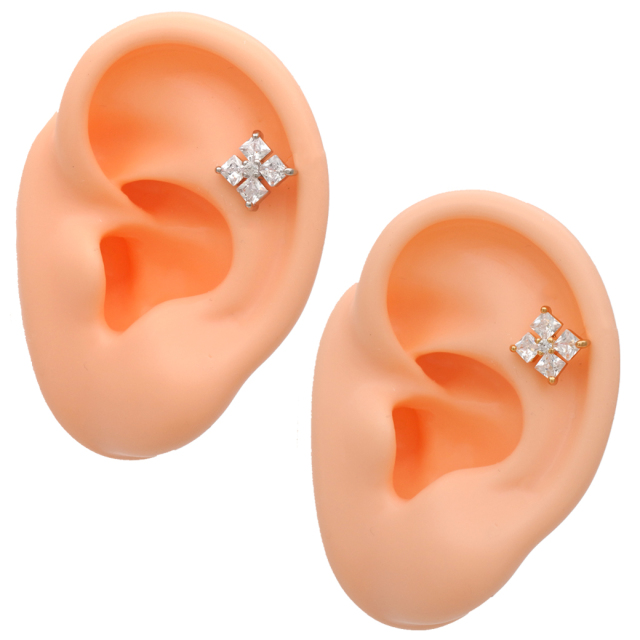 ココア様♡専用ページ〔ピアス〕 楽天市場】ボディピアス 軟骨ピアス ［16G 14G ］ジュエリー の