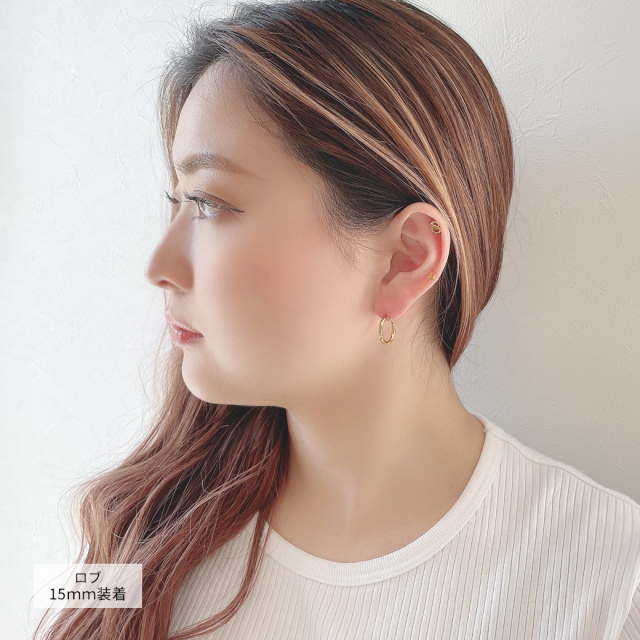 18G ］ワンタッチで簡単装着♪ シンプル だからこだわりたい