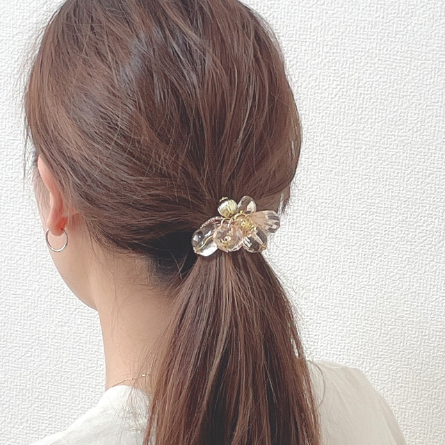 多面カットビーズのお鼻のテディベア テディベアシリーズ～Babyテディ