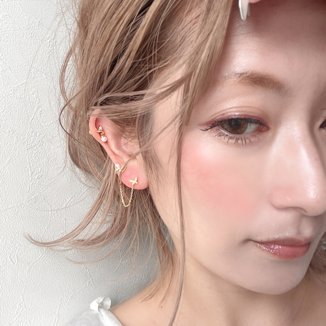 16G ］お顔周りを明るく照らす♪カラフルな淡いカラーのツイン