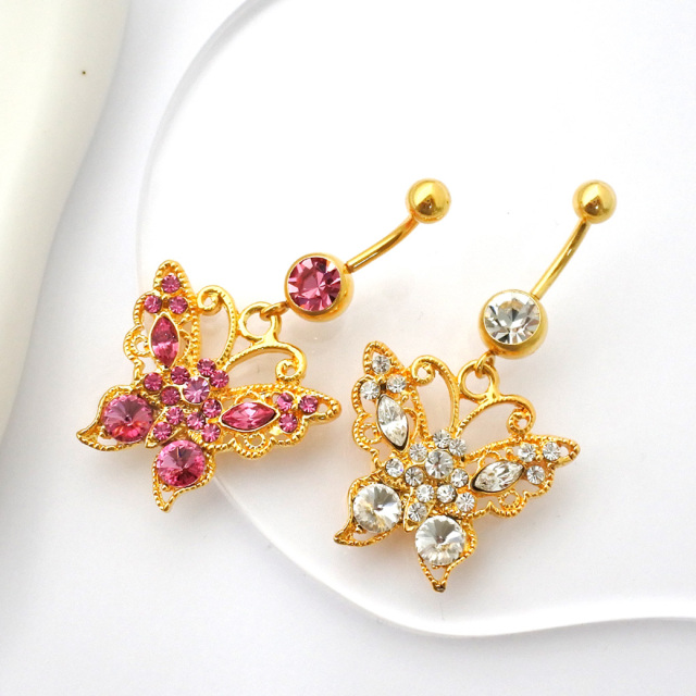 18G14G］存在感溢れる♪豪華大きめバタフライでリッチ感アップボディ