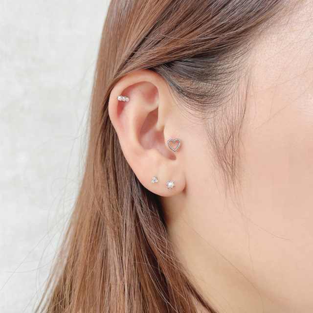 GOD ONLY KNOWS ハート型ピアス