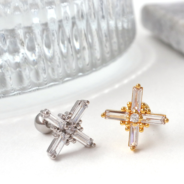 14G 16G ］ ベストな存在感で1つ上のスタイリング CZ クロス