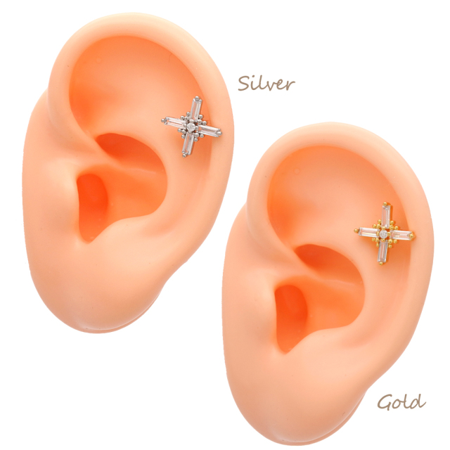 14G 16G ］ ベストな存在感で1つ上のスタイリング CZ クロス