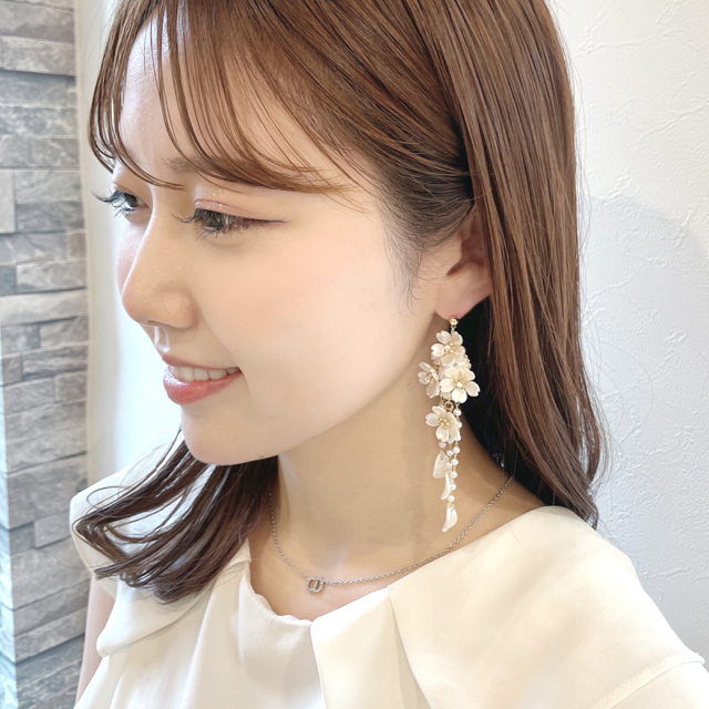 耳元に華やかさを添えて★【CHANEL】コスチュームパール ピアス パール ピアス CHANEL(シャネル) - 海外通販のBUYMA
