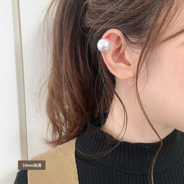 14g 16g お洒落が楽しくなる 9サイズ展開 艶ホワイトパール 軟骨ピアス ヘリックス ボディピアス 0952