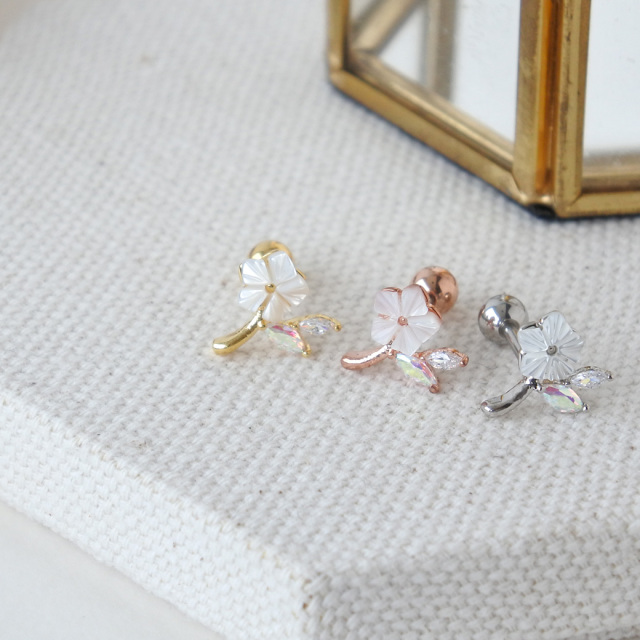 プルメリア様14kgfピアス　4点おまとめ Amazon | ピアス 女性用 14K 14金 イエローゴールド ハワイアン