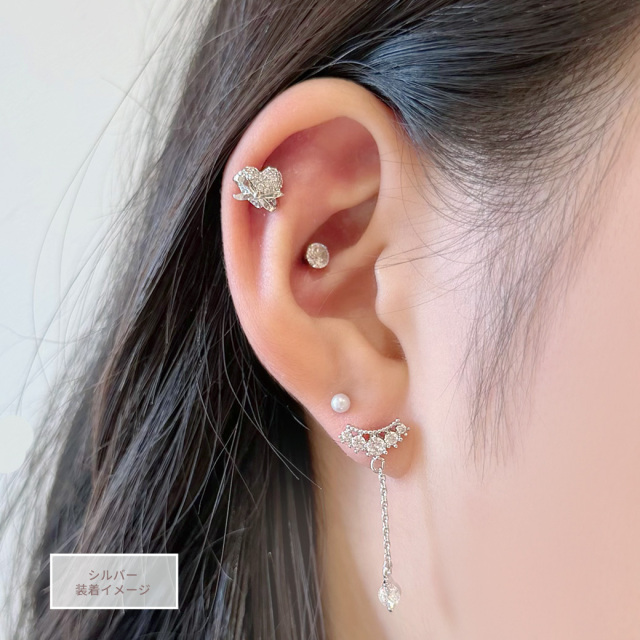 14G 16G ］連なる輝きが美しい、洗練されたチェーン デザイン