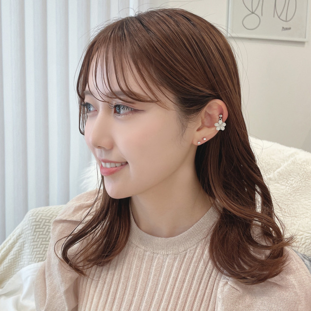 14G 16G ］パッと華やぐカラーと透明感♪みずみずしいプルメリア