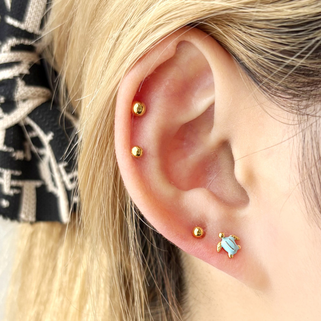 14G 16G ］合わせやすい小さいサイズ感がかわいい 幸運を呼ぶとされる