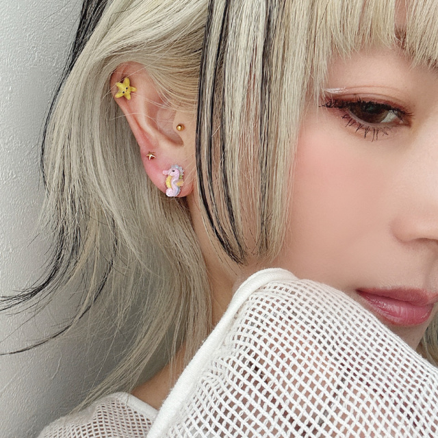 16G ］ これからの季節にピッタリ♪ 夏らしい透明感のある ヒトデ