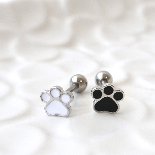 Pugchan様♡専用ページ〔ピアス〕 14G 16G ］幸せを運んでくれる四葉 のクローバー キュービック
