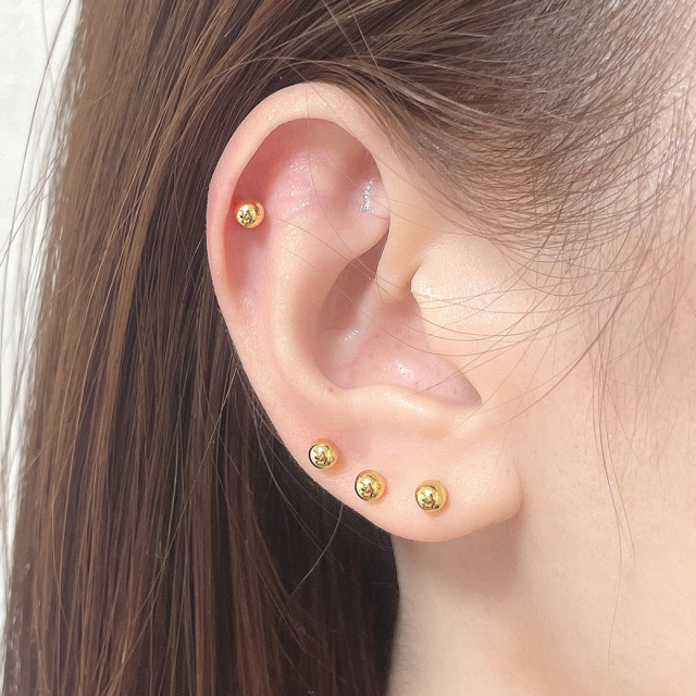 14G 16G ］定番で使いやすい♪ シンプル ラブレット 軟骨ピアス