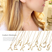 イニシャルに想いを込めて...華奢なラインが大人かわいい フラワー flower ネックレス 推し 推し活  SS 0416