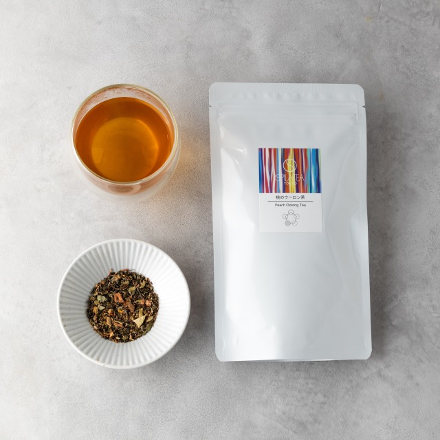 和漢　桃のウーロン茶 12P　【クリックポスト】