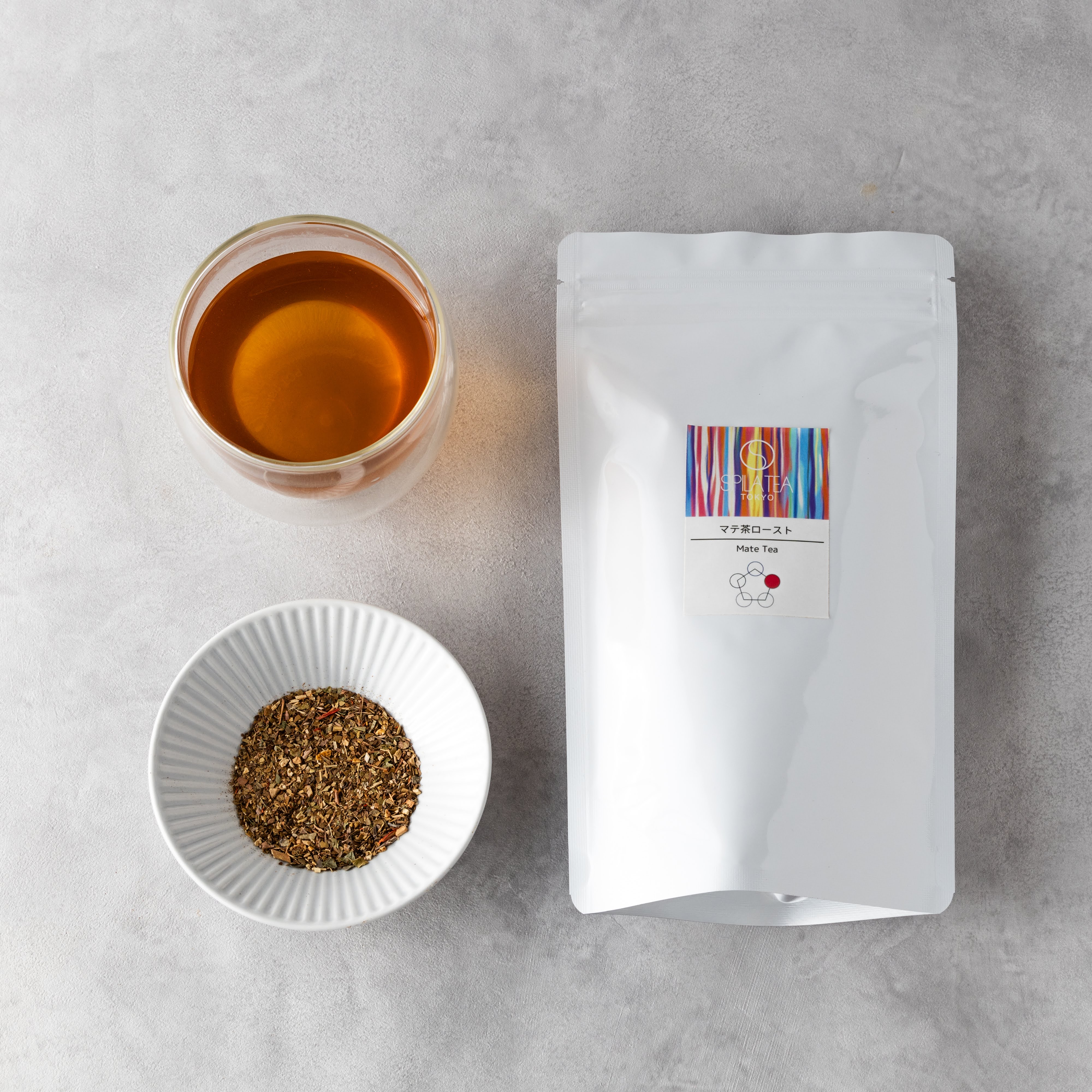 和漢　マテ茶ロースト 12P 【クリックポスト】