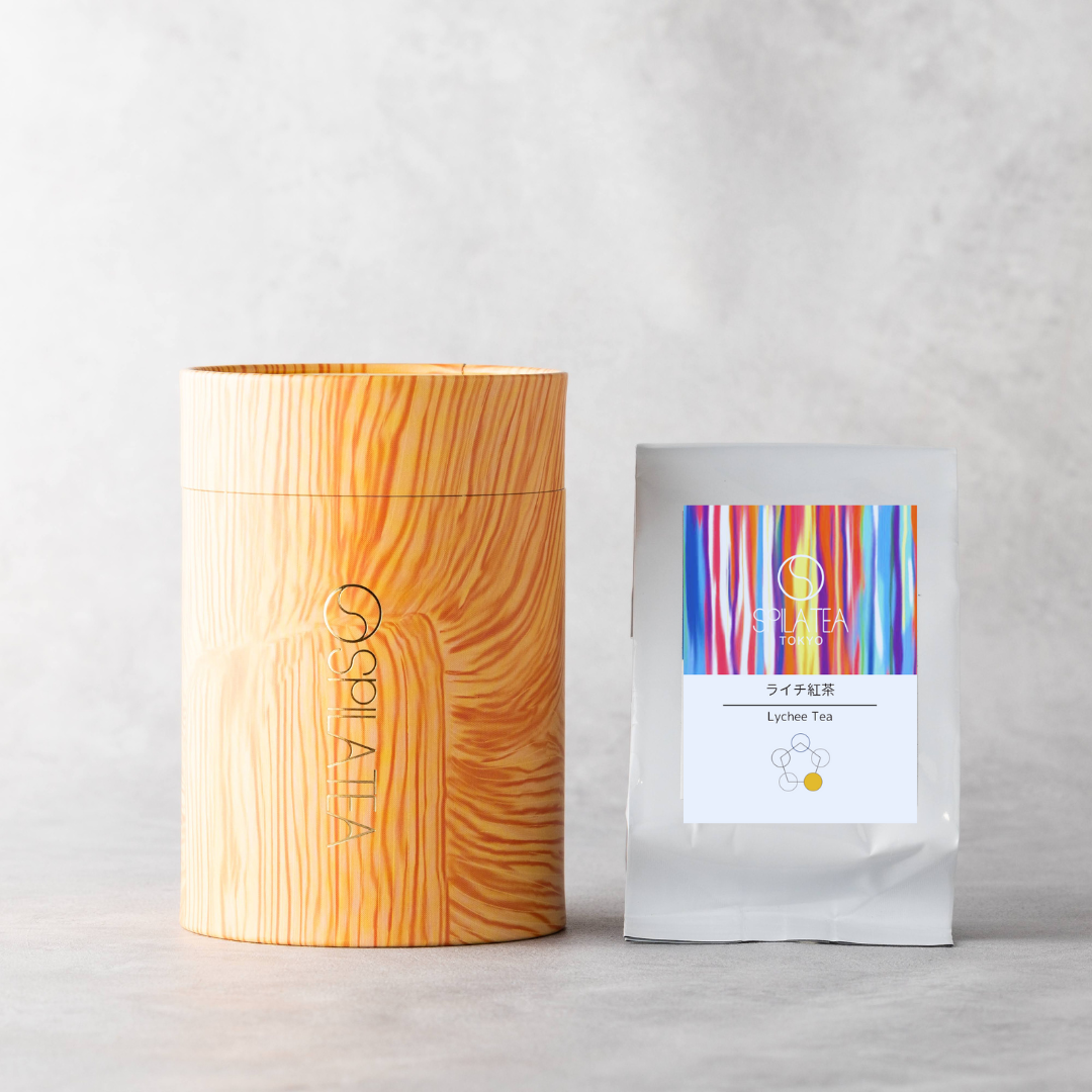 和漢　ライチ紅茶　12P　缶入り