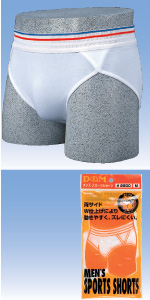 D Mサポーター メンズショーツ 男性用スポーツパンティ スポーツフェニックス