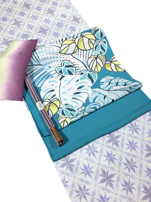 染帯コーディネート