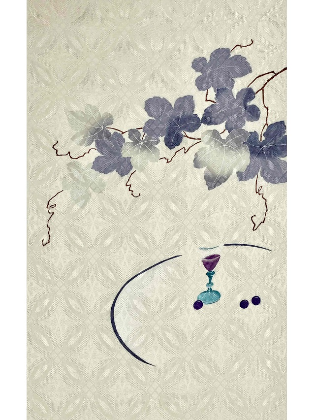 夢染里 染九寸名古屋帯