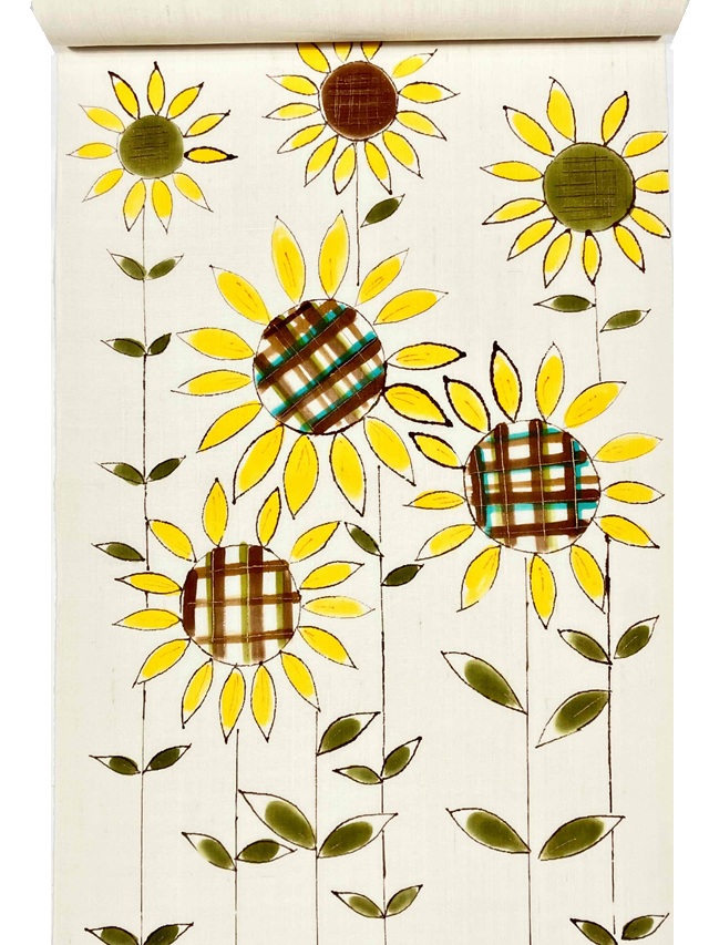 岡田その子 型絵染 夏