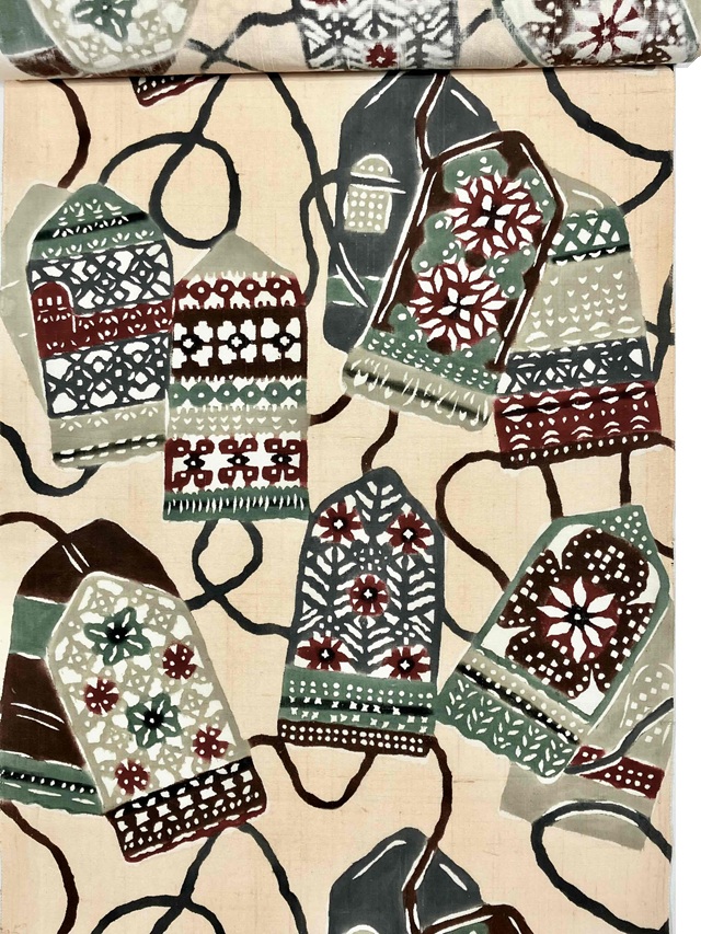 小沢美由紀 型絵染 美しいキモノ