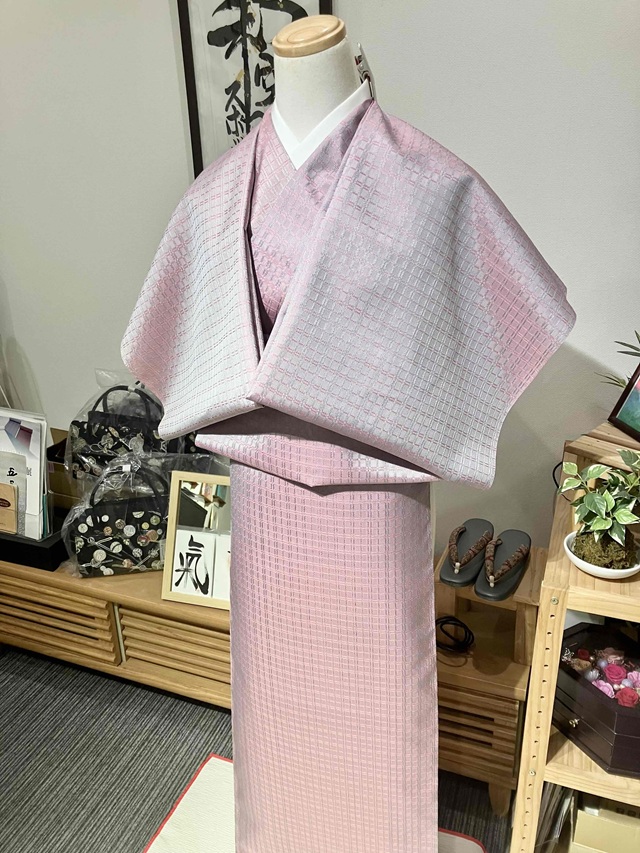 白鷹織　弐藍織