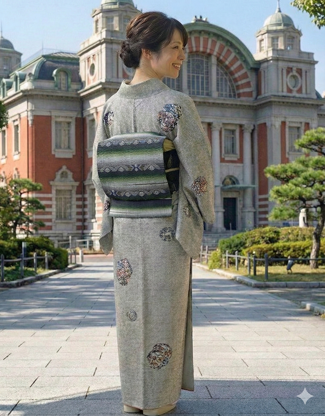 真南風 花織帯