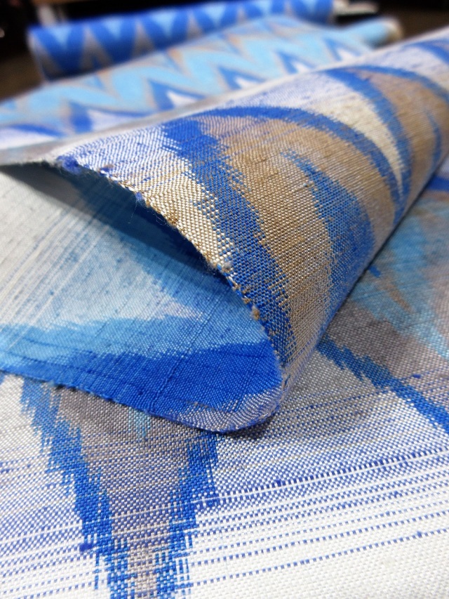 伝統工芸品　伊那紬　手織り 信州紬 手織伊那紬】 伝統的工芸品 特選草木染手織り紬 ≪仕