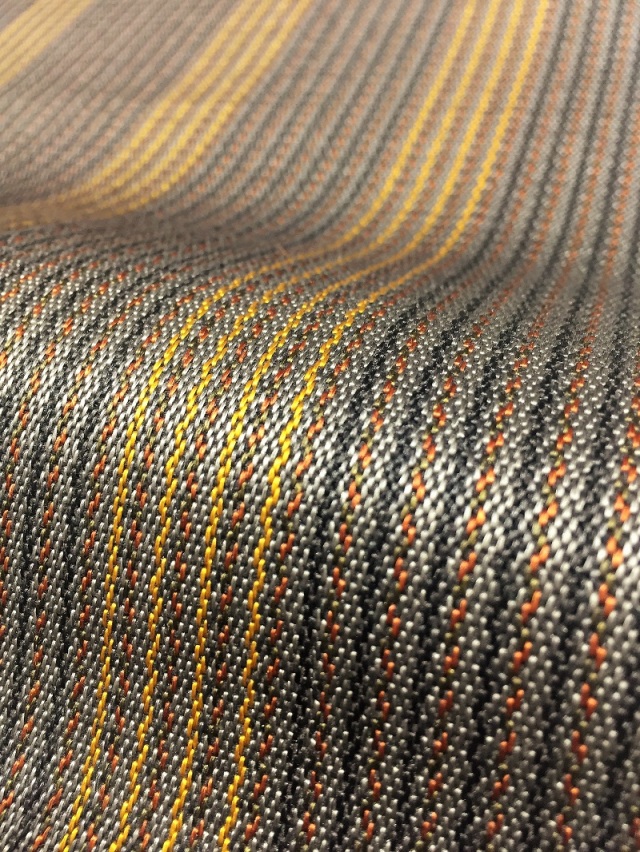 本場黄八丈 美しい光沢を放つ草木染の自然色 手織りの逸品名古屋