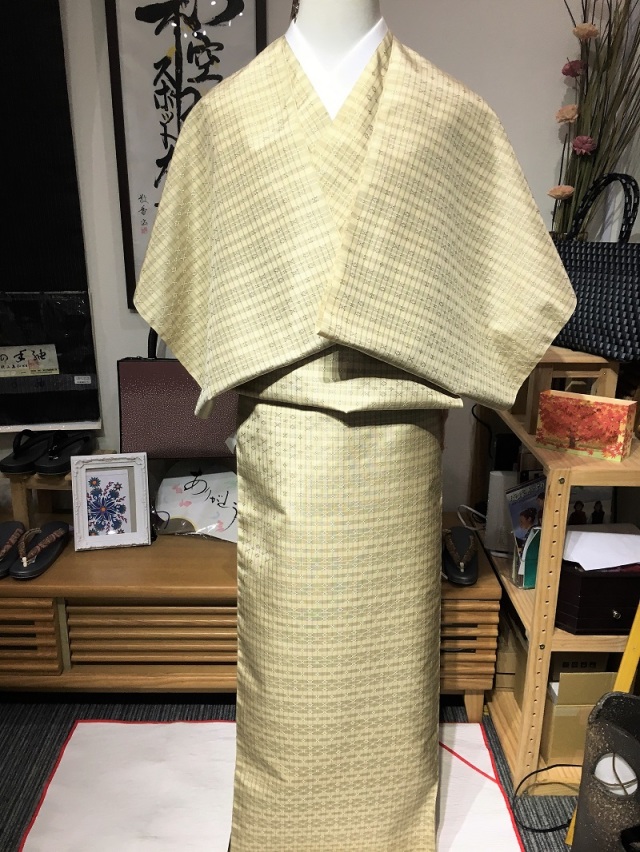 与那国紬 与那国蚕 アクアグリーン色 正絹 反物（公式ブログ