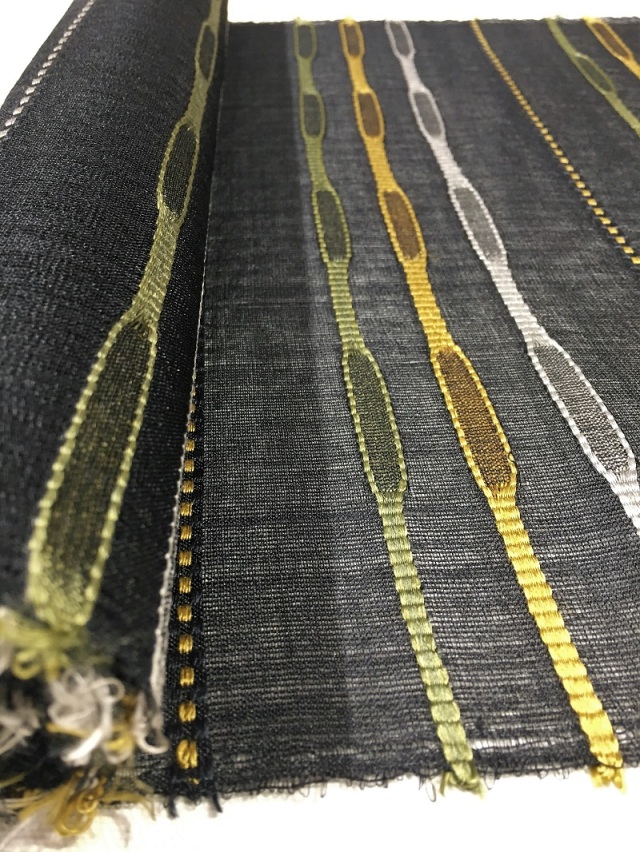 ajari様ご予約品 名古屋帯 国画会 会員池田リサ 作 国画会 池田 