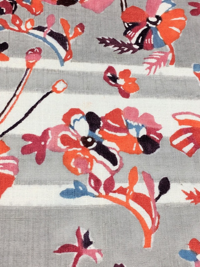 高山和子 型絵染の世界 作品名「組曲」美しいキモノ冬号 吉田羊さん