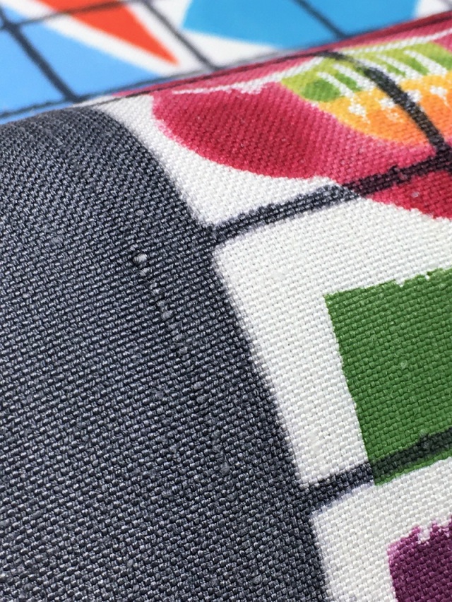 ポ*丸様 南部裂織　名古屋帯 柄変わり　ポイント柄　モダン　民藝 荒川眞理子 型絵染の世界 作品名「パズル」ワクワクが止まらない 九寸