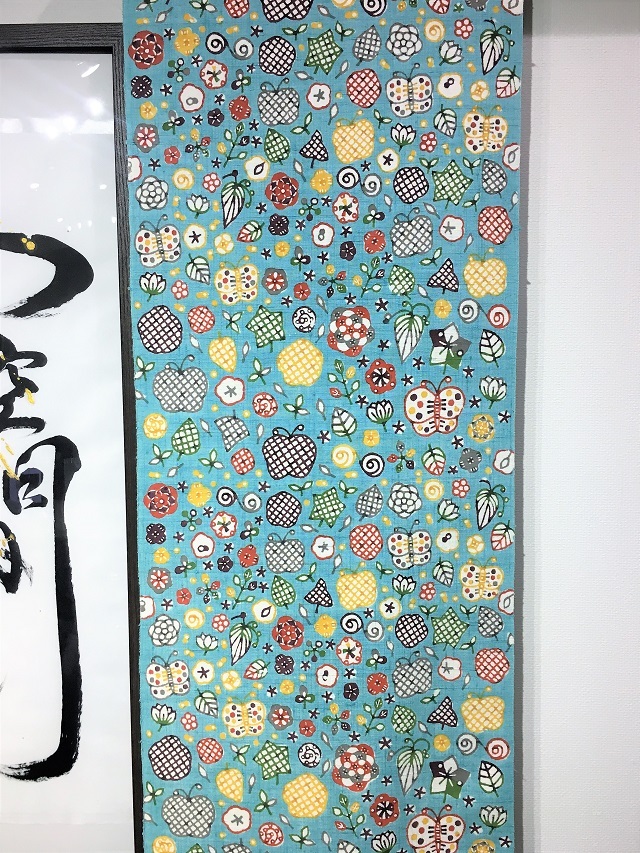 型絵染作家 国画会会員 岡本紘子が生み出す感性の世界