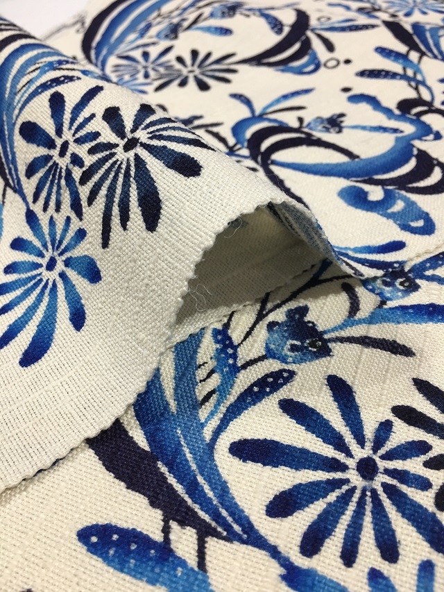 城間栄順 現代紅型の礎を切り開いた巨匠 作品名：海想｜着物セレクト