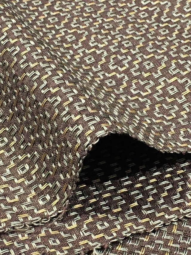 久保原由佳理 工芸味溢れる刺子織り 美しいキモノ掲載｜着物セレクト  