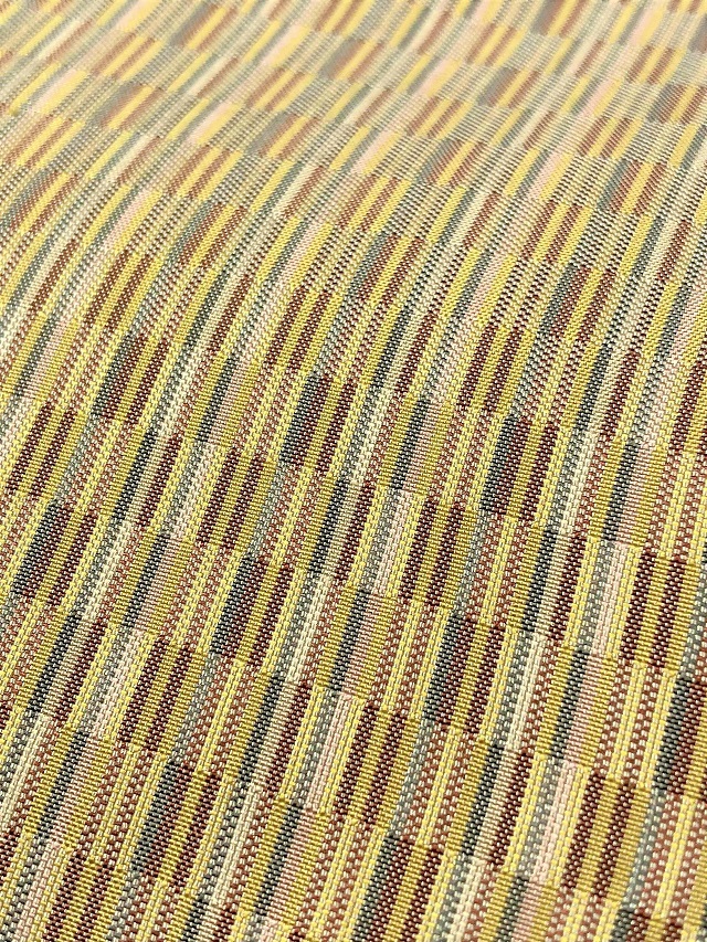 山下芙美子 黄八丈｜美しいキモノ掲載 鈴木保奈美さん着用品 ｜着物