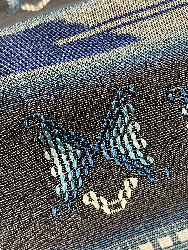 琉球南風原花織 九寸名古屋帯 伝統工芸士 野原俊雄 ｜着物セレクト専門  