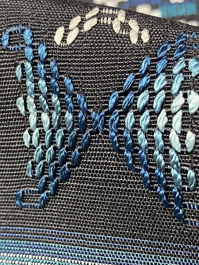 琉球南風原花織 九寸名古屋帯 伝統工芸士 野原俊雄 ｜着物セレクト専門  